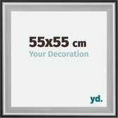 Cadre Photo Birmingham Your Decoration - 55x55cm - Zwart Argent Poli