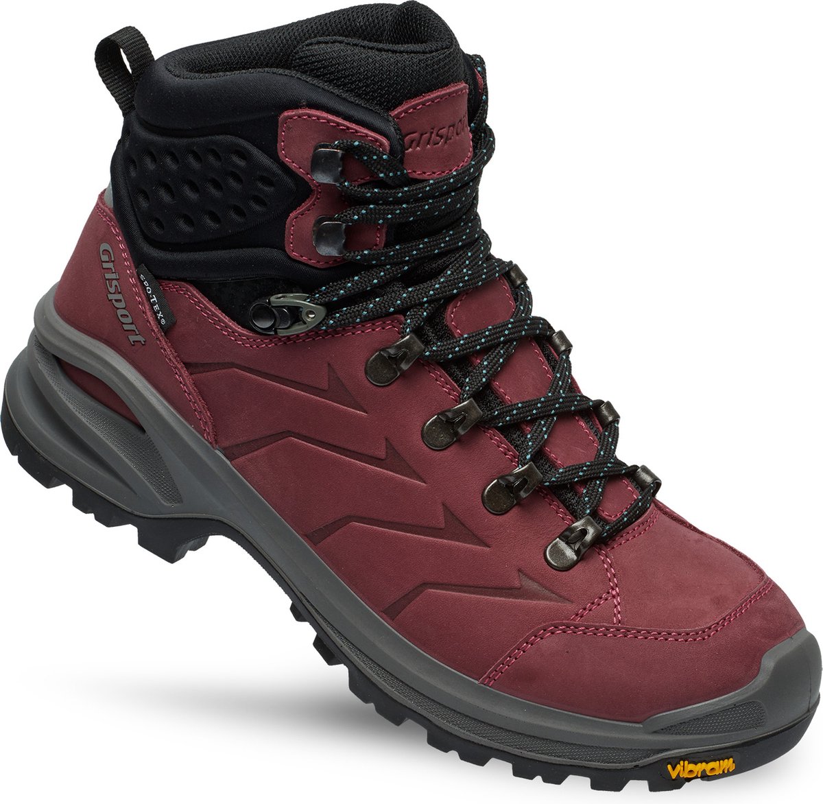 Grisport Grisport Terrain Mid Wandelschoenen Unisex Burgundy Rood