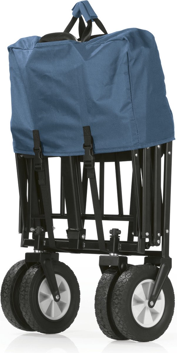 EASYmaxx opvouwbare handkar - blauw/grijs van Merkloos	 — afbeelding 2