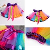 Go Go Gadget - Jupe Tutu Arc-en-ciel - Ballet, Gymnastique, Rok Tulle Colorée - Jupon - Taille XS- SM