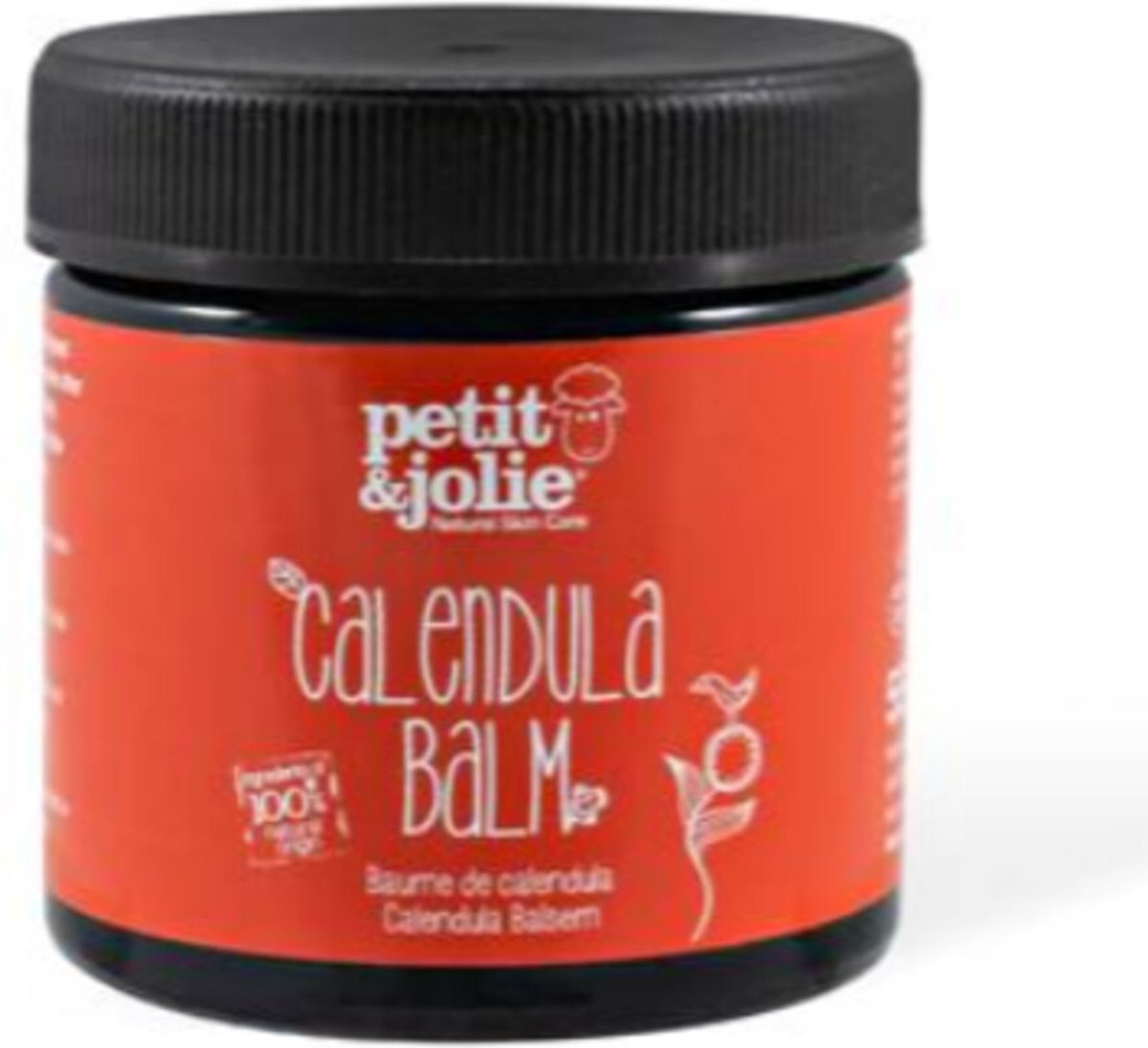 Petit&Jolie Calendula Balsem - Herstelt de huid - Natuurlijke huidverzorging - 55ml