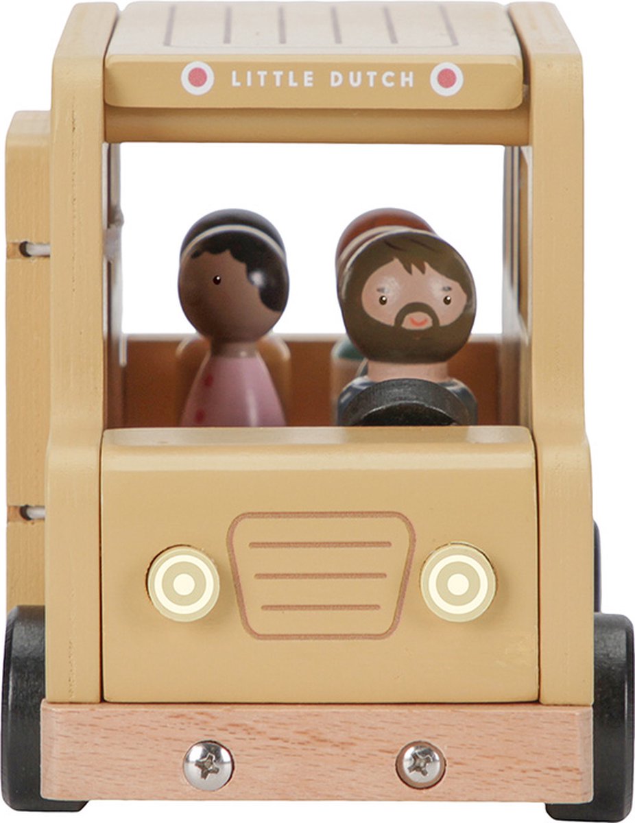 Little Dutch - Schoolbus met poppetjes FSC — afbeelding 9