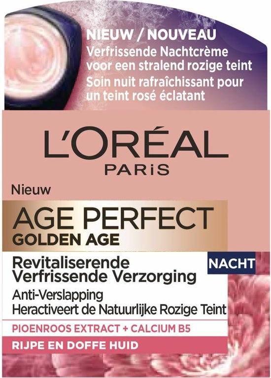 L’Oréal Paris Age Perfect Golden Age nachtcrème - 50 ml - L’Oréal Paris