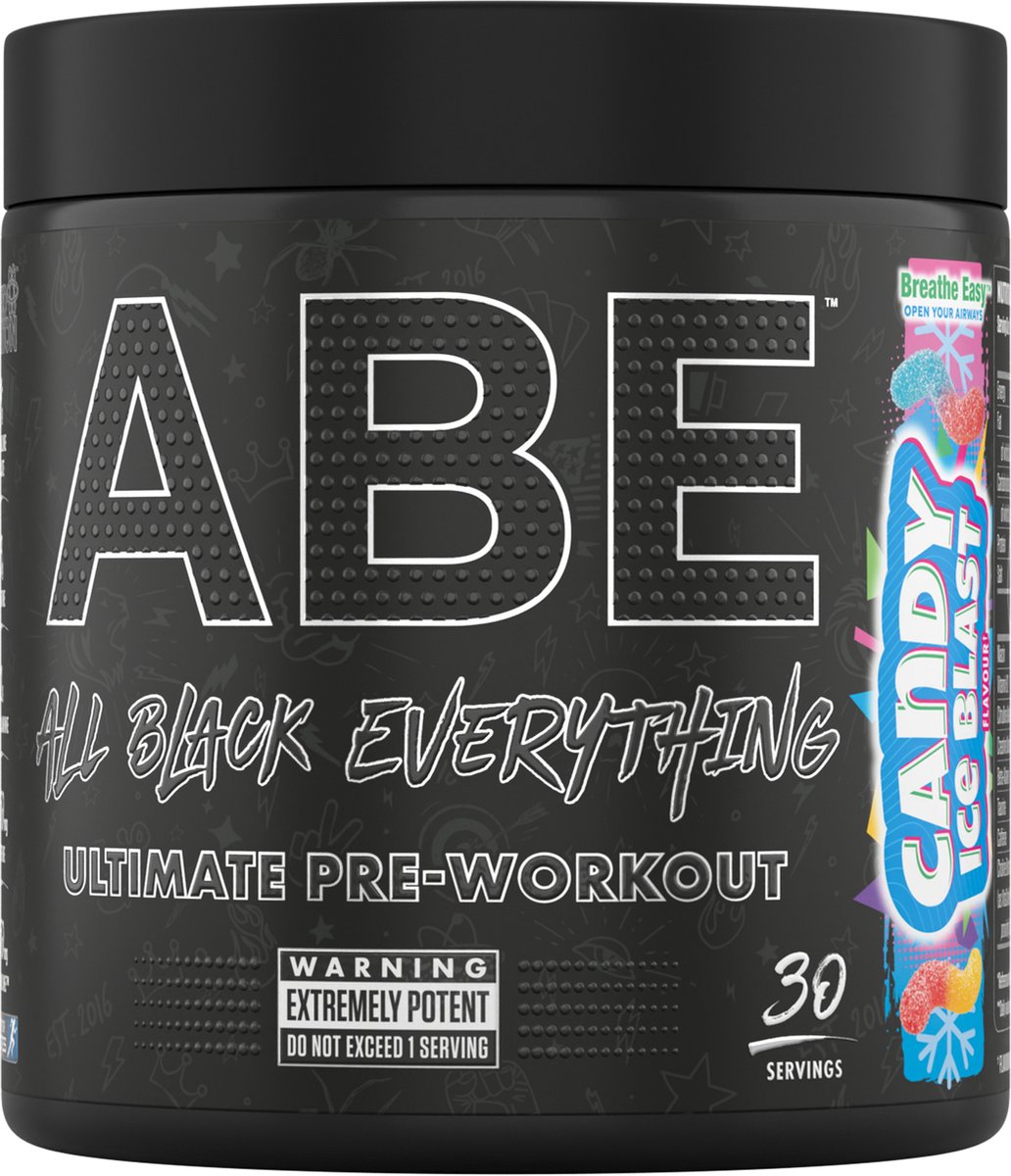 Goedkoopste Applied Nutrition - ABE Ultimate Pre-Workout (Candy Ice Blast - 375 gram