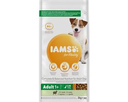 3x IAMS Dog Adult Small - Medium Lam 3 kg