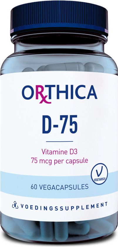 Foto: Orthica d 75 vitamine d 60 capsules