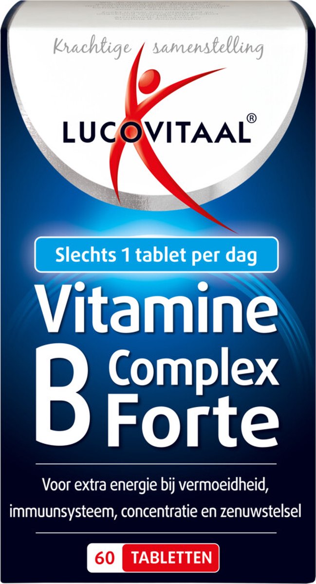 Goedkoopste Lucovitaal Vitamine B Complex Forte Voedingssupplement - 60 tabletten