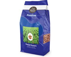 Deli Nature Gepelde Pinda's - 4 x 3 kg - Voordeelverpakking