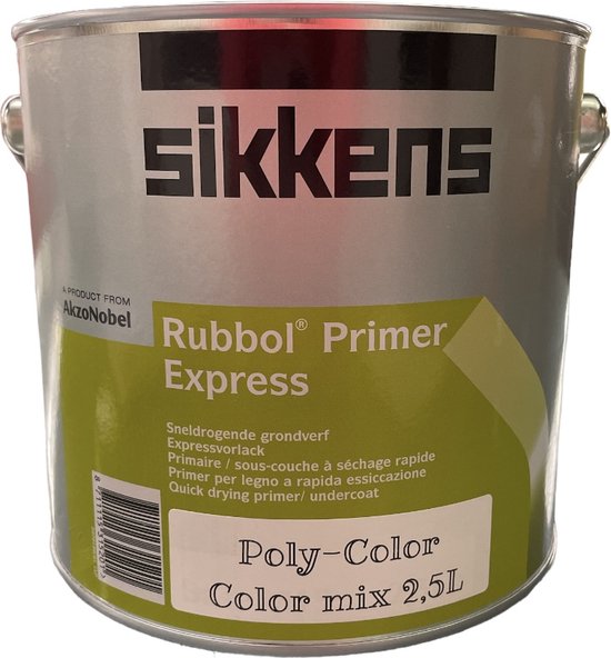 Sikkens Rubbol Primer Express Sneldrogende solventgedragen grondverf