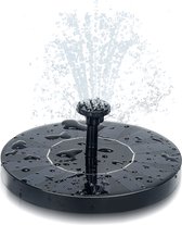 Solar Fontein - Vijverpomp - Fontein op Zonne Energie - met 6 effecten - Drijvende Vijver Fontein - Milieuvriendelijke Fontijn - Drijvende Fountain - Waterornament - voor tuinvijvers of baden Vijver