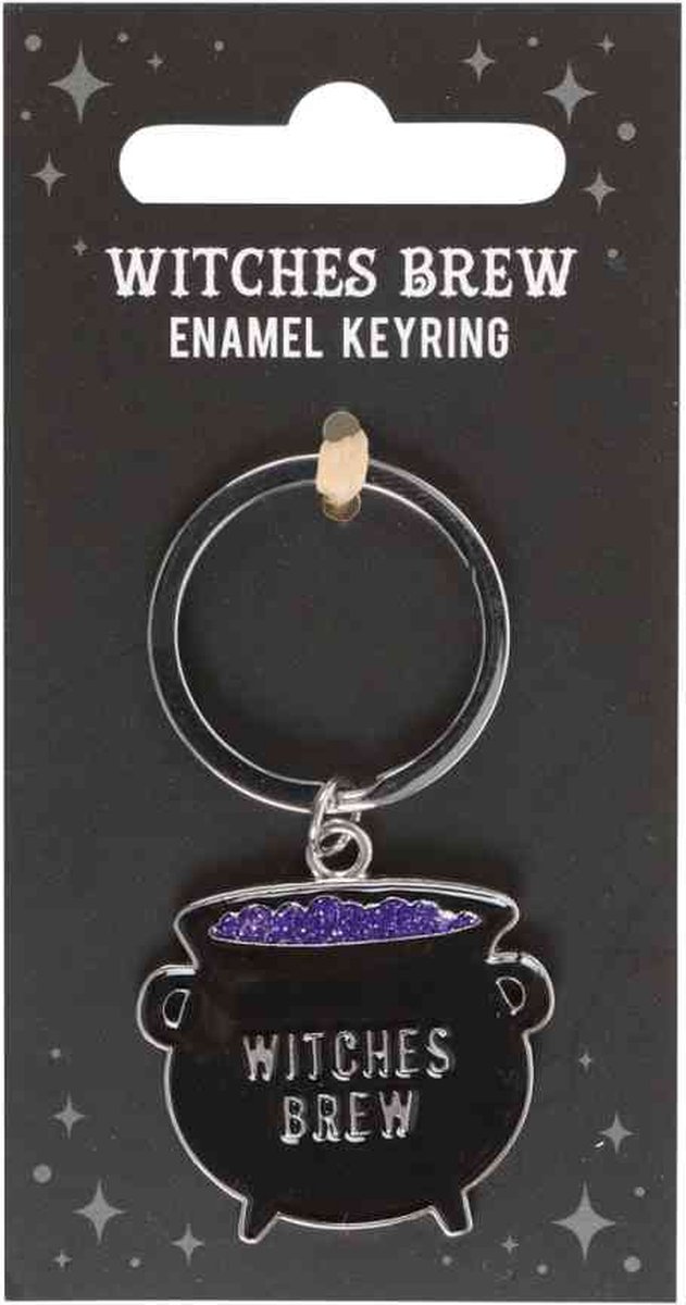 Something Different - Witches Brew Cauldron 3D Sleutelhanger - Zwart