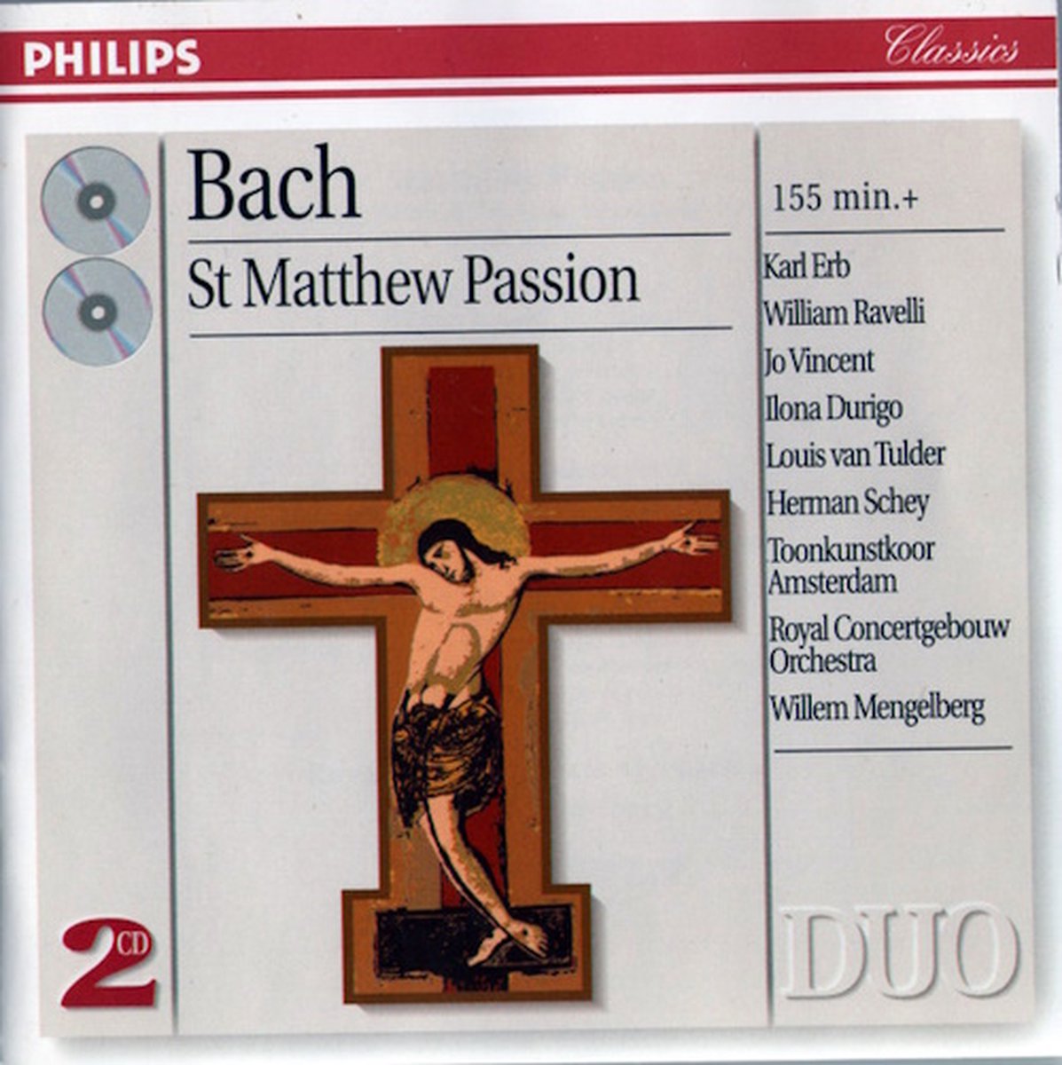 Bach: Matthaus-Passion / Mengelberg, Erb, Ravelli, Vincent, Durigo et al