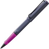 Lamy safari - stylo roller - édition limitée falaise rose - moyen - bleu-gris/rose