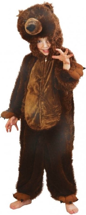Peluche Costume Enfant Ours Brun - Taille 116
