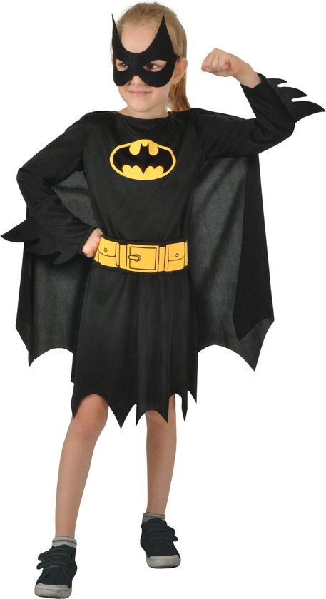Kostuum Batgirl Vleermuis Kind Licensie - 8-10 Jaar