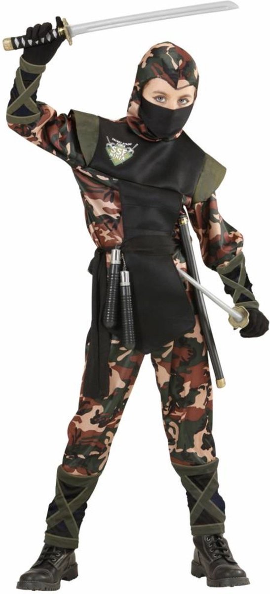 Soldaten kostuum Finn kinderen
