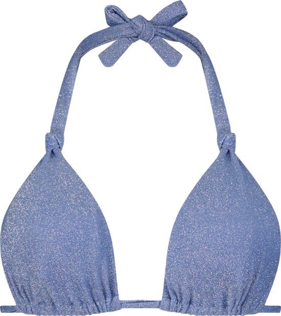 Beachlife Lavender Glitter triangel bikinitop