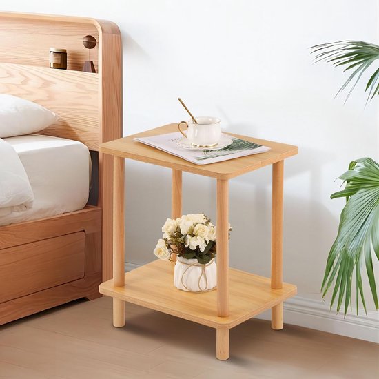 Lot De 2 Tables Basses Rondes - Plateau Marbre Blanc Et Pieds Dorés - Salon, Chambre, Bureau - Design Moderne