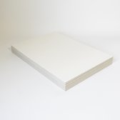 Wit karton A4 2mm 14 vel - wit bord