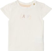 Noppies Girls Tee Cottonwood short sleeve Meisjes T-shirt - Whitecap Gray - Maat 74