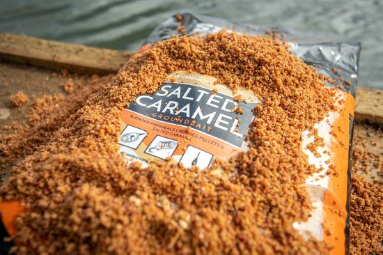 Sonubaits Super Crush Salted Caramel Groundbait - lokvoer - 2000 gram — afbeelding 3