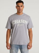 Chasin' T-shirt T-shirt afdrukken Cali Grijs Maat S