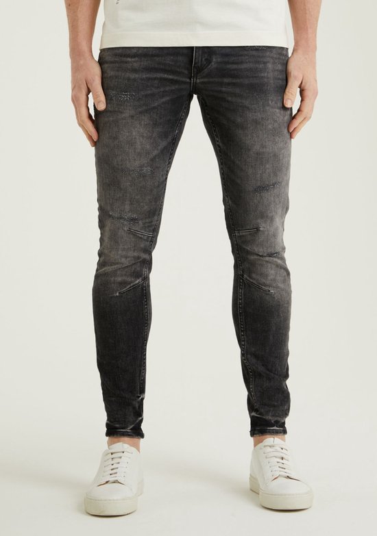 Chasin' Jeans Skinny-fit jeans Altra Santine Zwart Maat W28L32