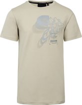 Cruyff Junior Golden Seeker Shirt Sand - Maat 176