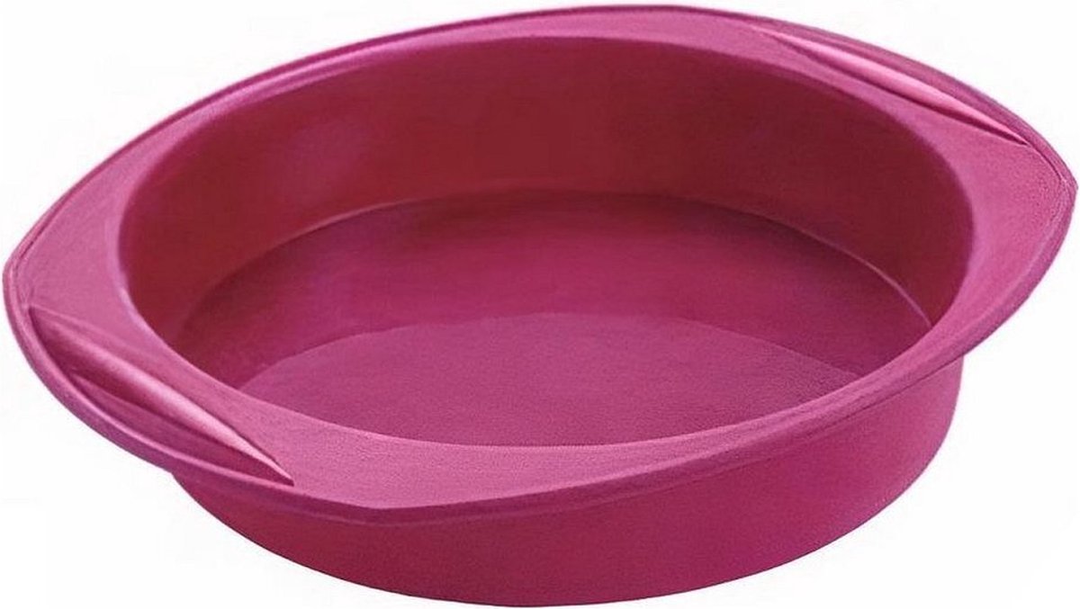 Metaltex Cakevorm Flex Rond 23 Cm Siliconen Paars