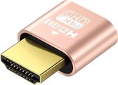4K HDMI Dummy Plug - Vergulde Displayport Emulator voor Draadloze Aansturing - Geschikt voor Mining Rigs en Videokaarten - Stabiel Videosignaal voor Computers