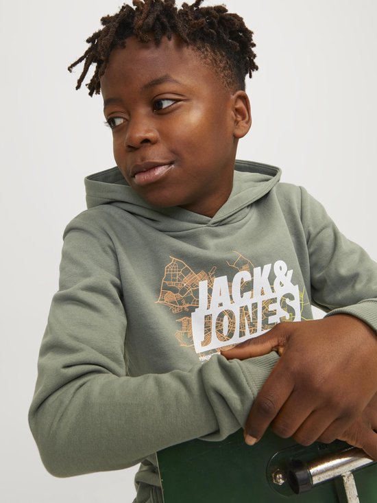 Jack & Jones Junior-Sweater--Agave Green-Maat 128