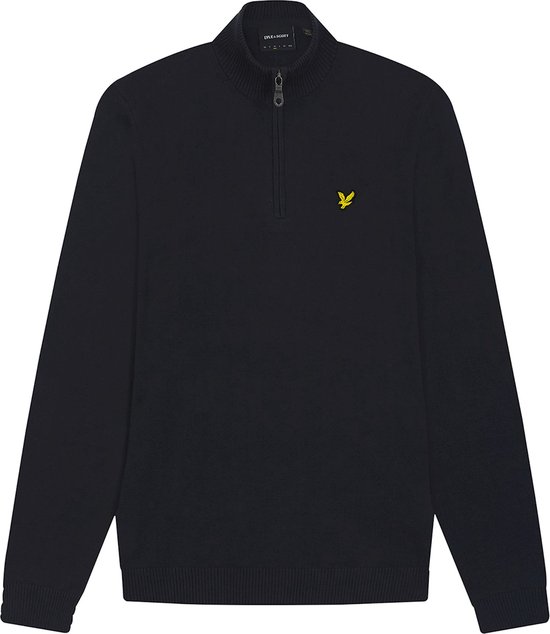 Lyle & Scott Quarter Zip Jumper Dark Navy