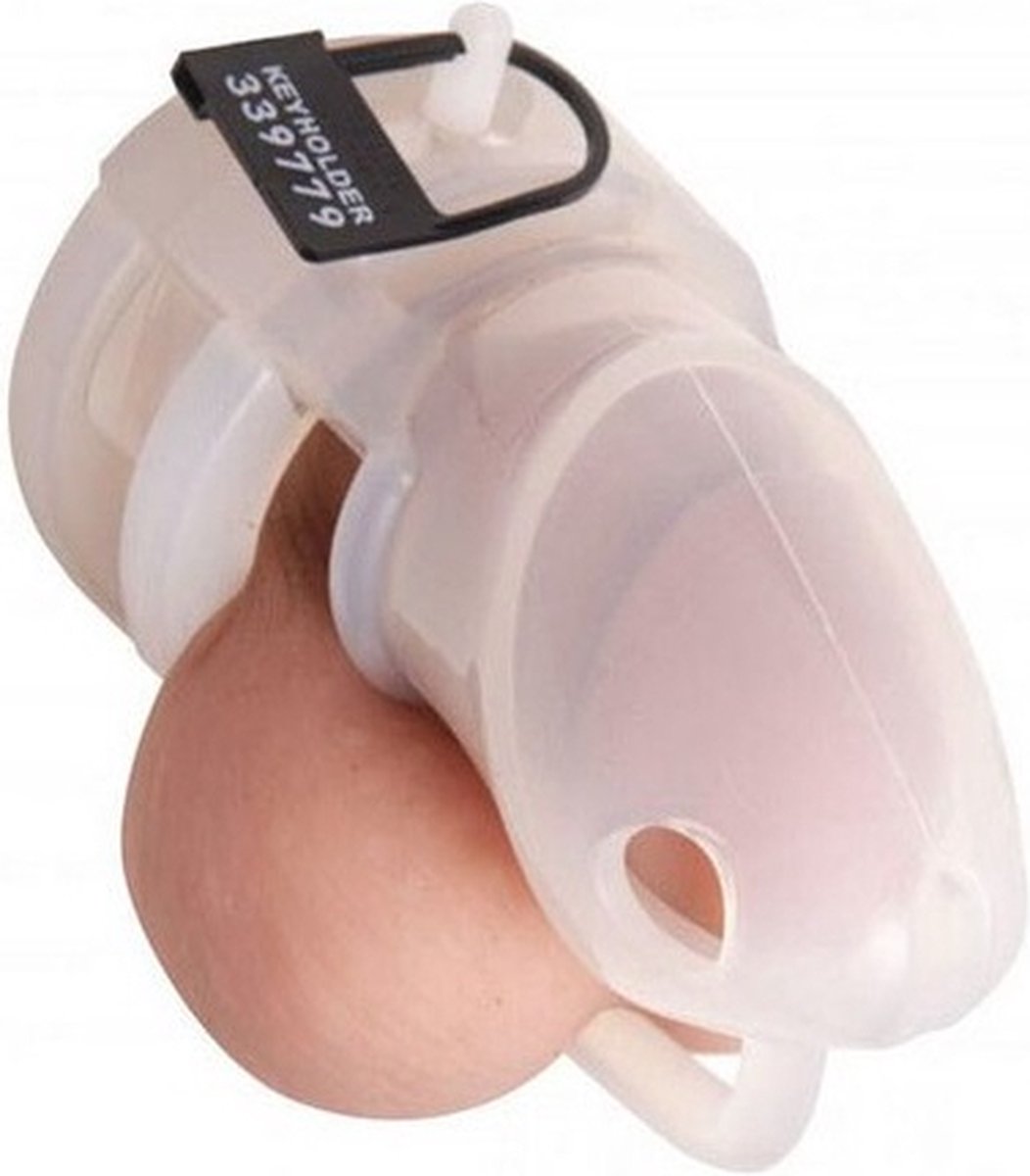 Kuisheidskooi Transparant - Zachte Peniskooi Siliconen - Chastity Cage - 15 Delige Cock Cage Inclusief Slotje