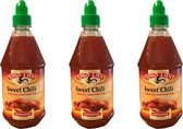 Toko Lien® | 3 x 700 ml Sweet Chilli saus | chilly saus | Pikante saus | premium kwaliteit | multiverpakking |