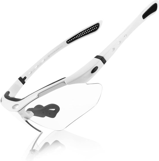 ROCKBROS Fietsbril, UV400, sportbril voor mountainbike, heren en dames, gepolariseerde zonnebril, ultralicht