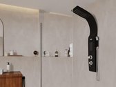 Shower & Design Douchekolom met massagestralen KOURBEA - zwart - 20 x 132 cm L 20 cm x H 132 cm x D 50 cm
