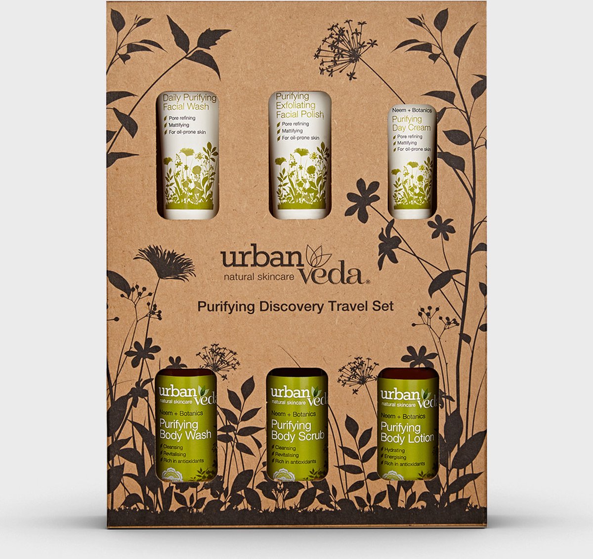 Urban Veda Purifying Complete Discovery Travel Set