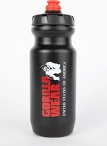 Gorilla Wear Sustainable Grip Bidon - Drinkfles - 500 ml - Zwart