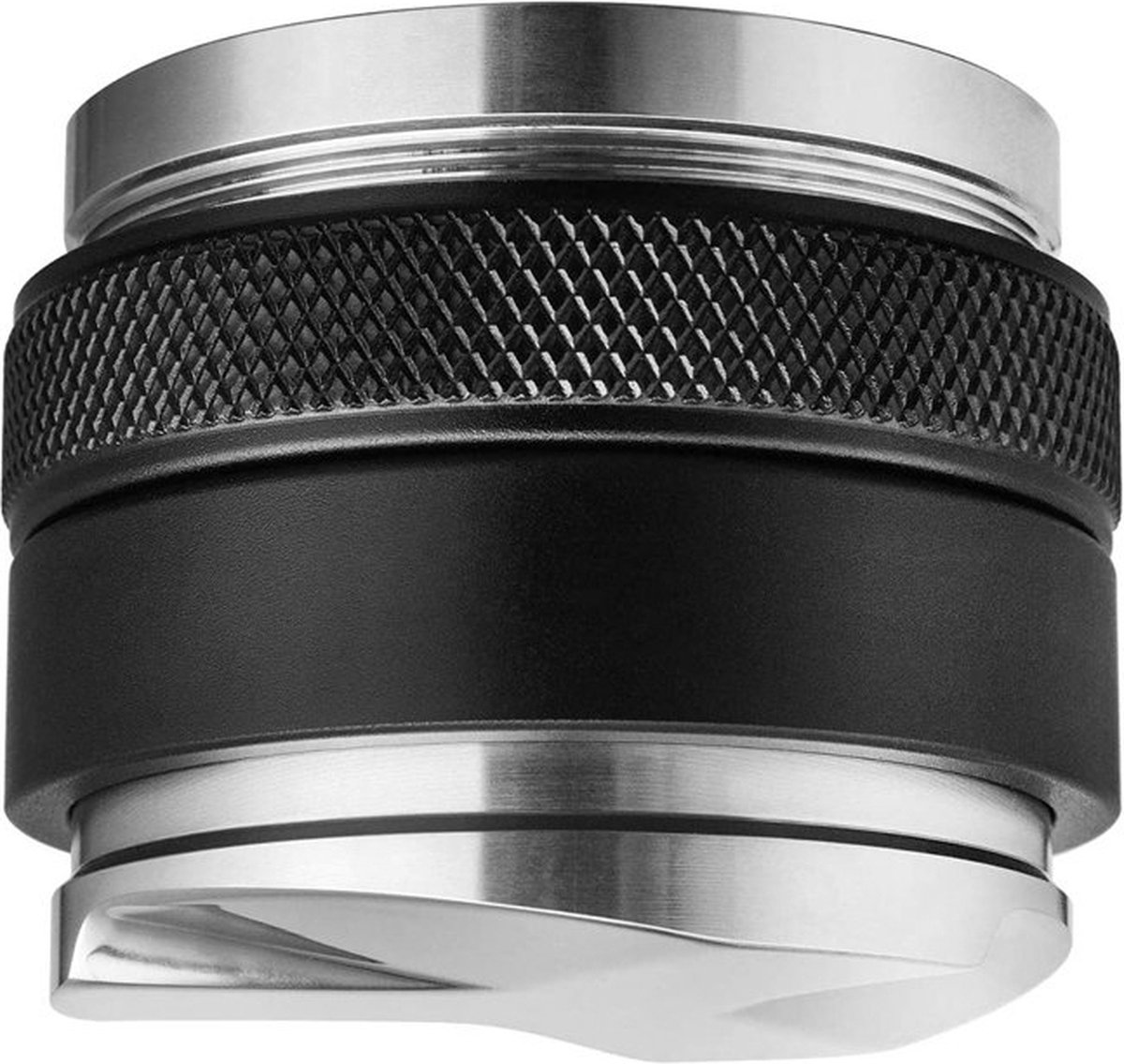 Kbstronics Koffie tamper & verdeler combi 53 MM Zwart Koffie Stamper Espresso Verdeler Sage Barista Delonghi Dedica -Solis Espressomachine – Espressomachine