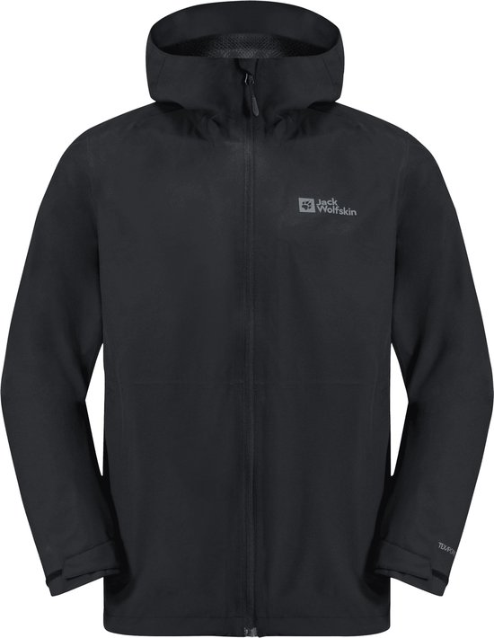 Jack Wolfskin ROBURY 2L JKT M Heren Outdoorjas zwart Maat S bol