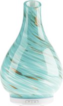 Whiffed® Luxe Aroma Diffuser Oceaan - Geurverspreider met Handgemaakte Glazen Design - 8 uur Aromatherapie - Tot 80m2 - Etherische Olie Vernevelaar & Diffuser