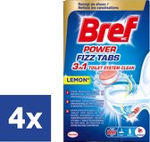 Bref Power Fizz Tabs 3in1 WC-ontkalker - 4 x 8 tabs