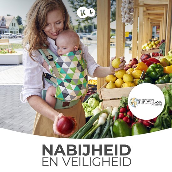 Momcozy Babydrager van pasgeborenen tot peuters, ergonomisch, comfortabel en licht voor baby's van 3,2 tot 20 kg, zeer eenvoudig aan te trekken, ideaal om de handen vrij te houden, kaki