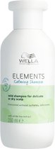 Wella Elements Calming Shampoo 250 ml - Normale shampoo vrouwen - Voor Alle haartypes