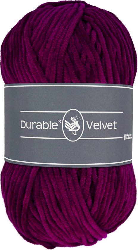 Durable Velvet - 249 plum - Chenille Garen