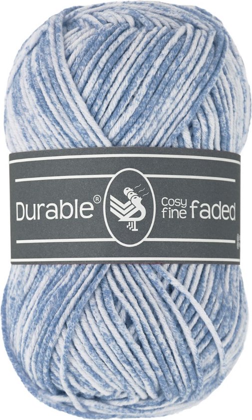 Durable Cosy Fine Faded - 289 Blue Grey