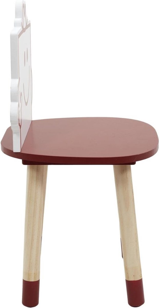 Madame Monsieur - Kinderstoel Monsieur Costaud - rood van MaDaMe — afbeelding 2