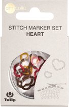 Stitch Ring Markers Heart - Tulip