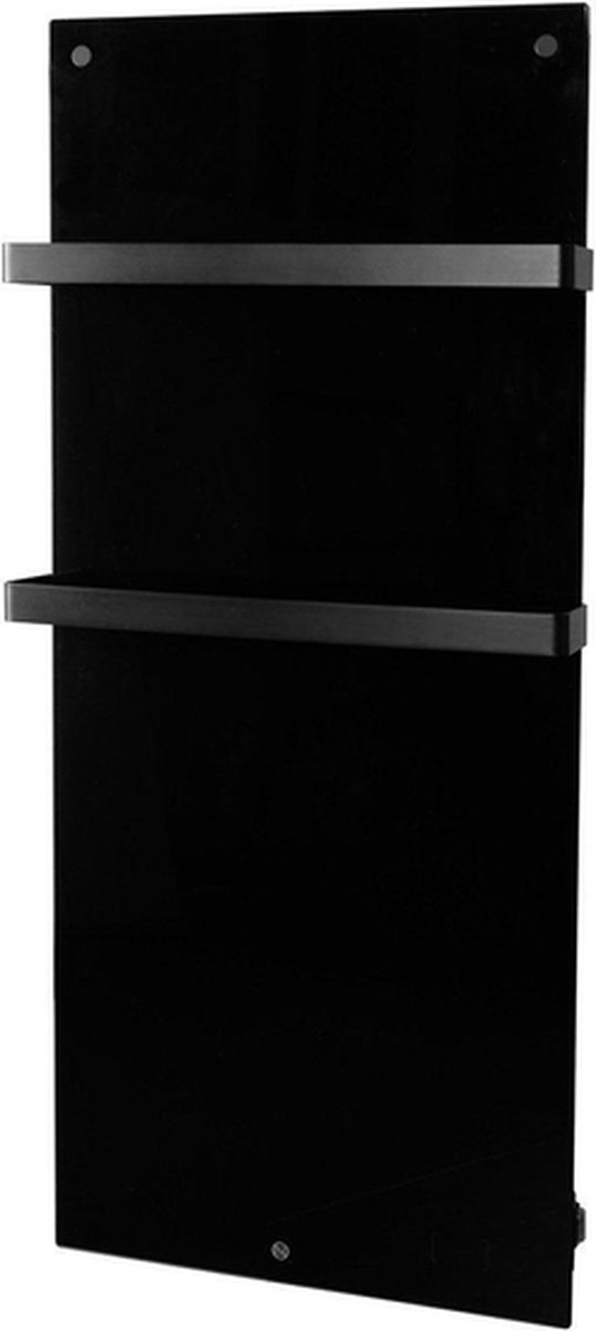 Bol.com Eurom Sani 800 Comfort Infraroodpaneel badkamer 115x55cm Wifi 800watt Glas Zwart aanbieding