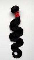 Body wave bundle 20 inch" - Peruvian haar, natural color #1B - Hair extension weave extension
